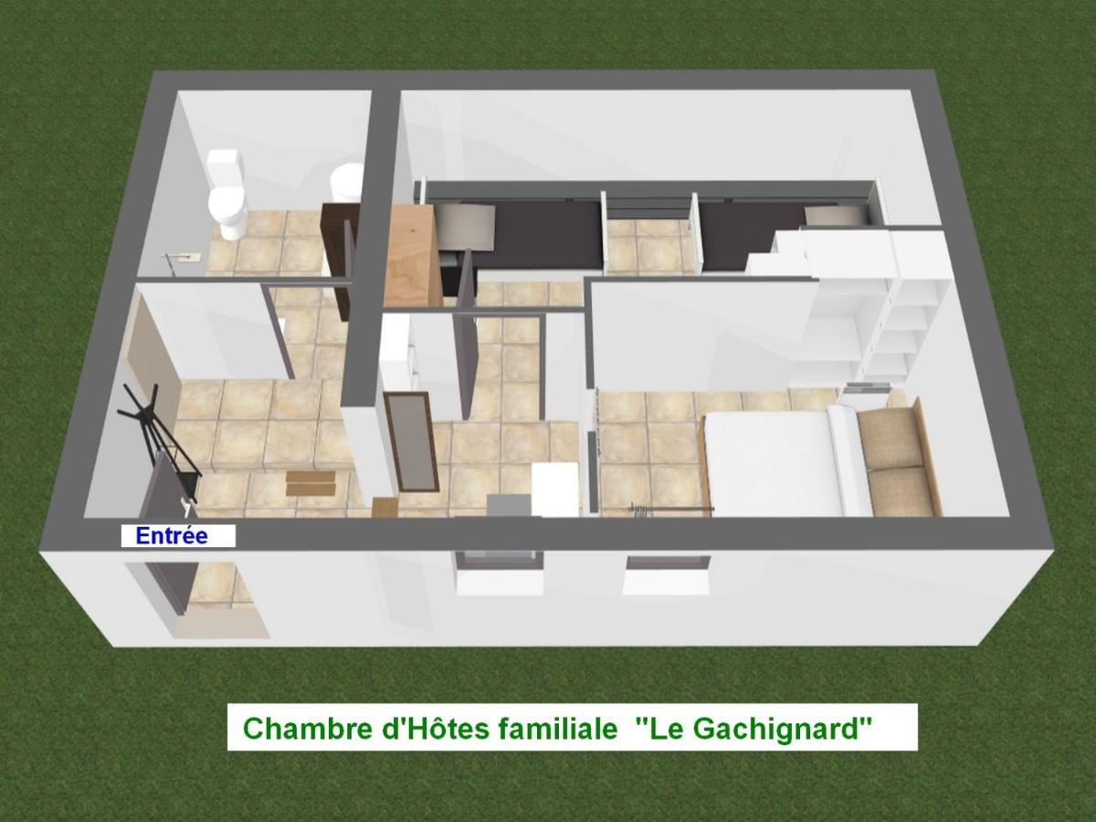 Chambre D'Hotes Le Gachignard Courlay Exteriör bild